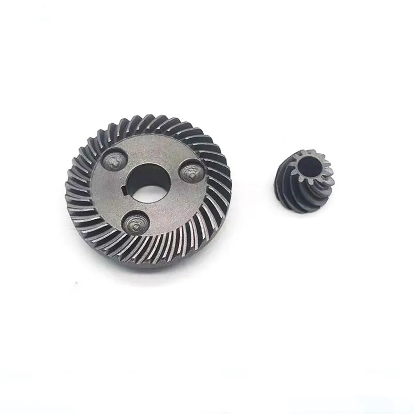 1 Set 36/11 Teeth 9913 Angle Grinder Gear Iron Hand Grinder Gears With Card Slot For Power Gear Tools Accessories Repair Parts