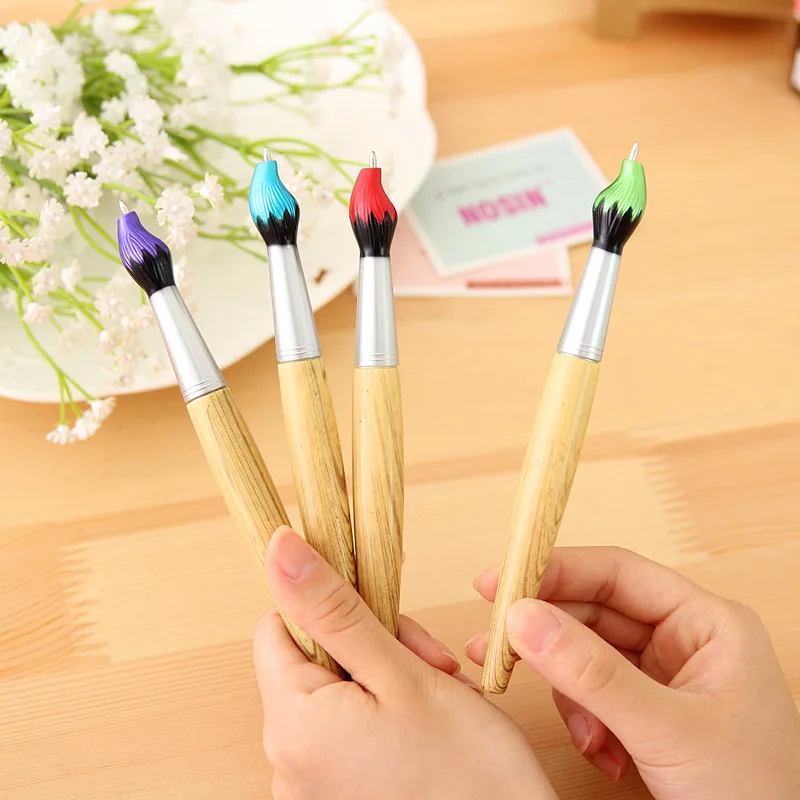 1 Pc Creative Torch Ballpoint Pens Student Stationery 1.0mm Blue Refill Ball Point Pen School Office Supplies Papelaria