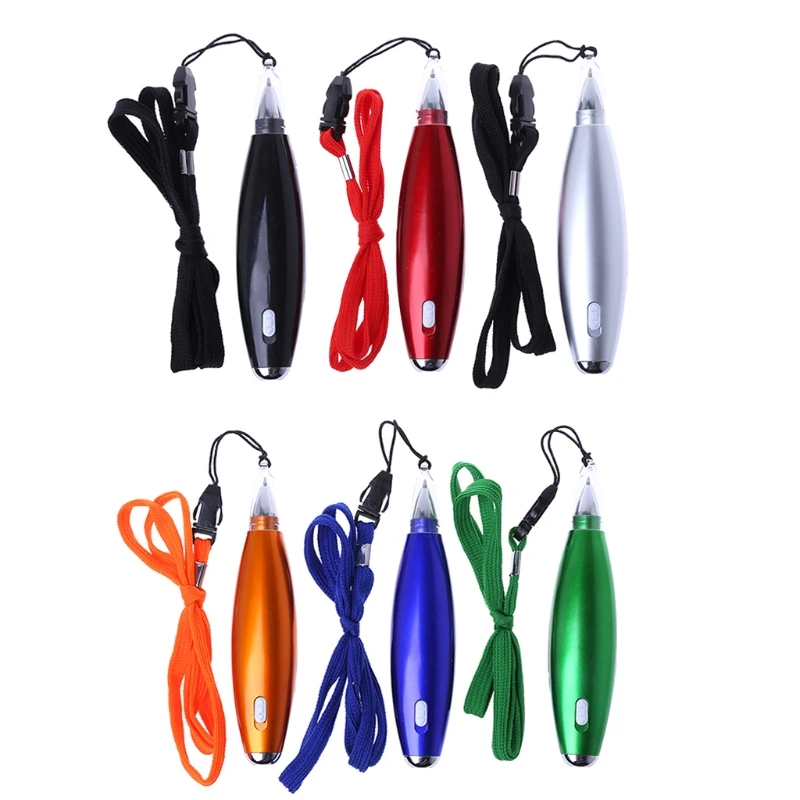 1 Pc Creative Multifunctional Ballpoint Pen Lanyard Note Paper Lamp Ballpen Student Stationery Office Supplies