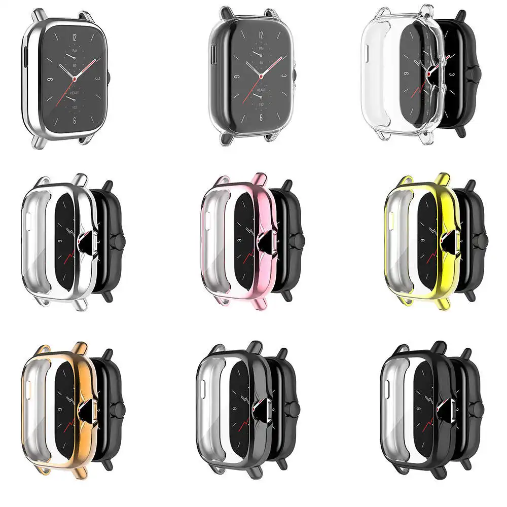 Custodia protettiva completa per Huami Amazfit GTR 2 GTS 2 2e custodia protettiva per schermo custodia per accessori di ricambio intelligente TPU