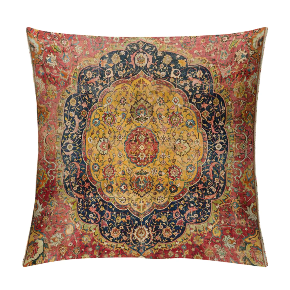 Moroccan style cushion cover, short plush pillowcase 40x40 45x45 50x50 60x60, decorative cushion cover for sofa, home decoration