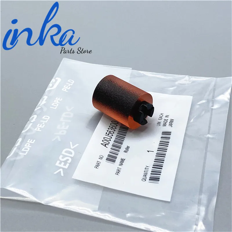 15X Original Pickup Roller A00J563600 A5C1562200 For Konica Minolta Bizhub 250 C452 C220 C224e C284 C364 C552 C652 283 363 Tire