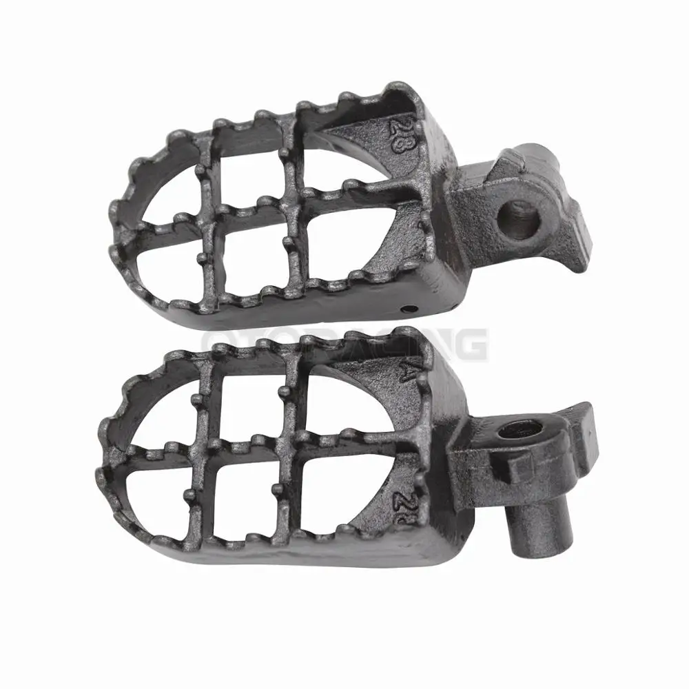 

Motorcycle Accessories MX Dirt Bike Racing Foot Pegs Footrests For Suzuki RM125 RM250 RM 125 250 2003-2004