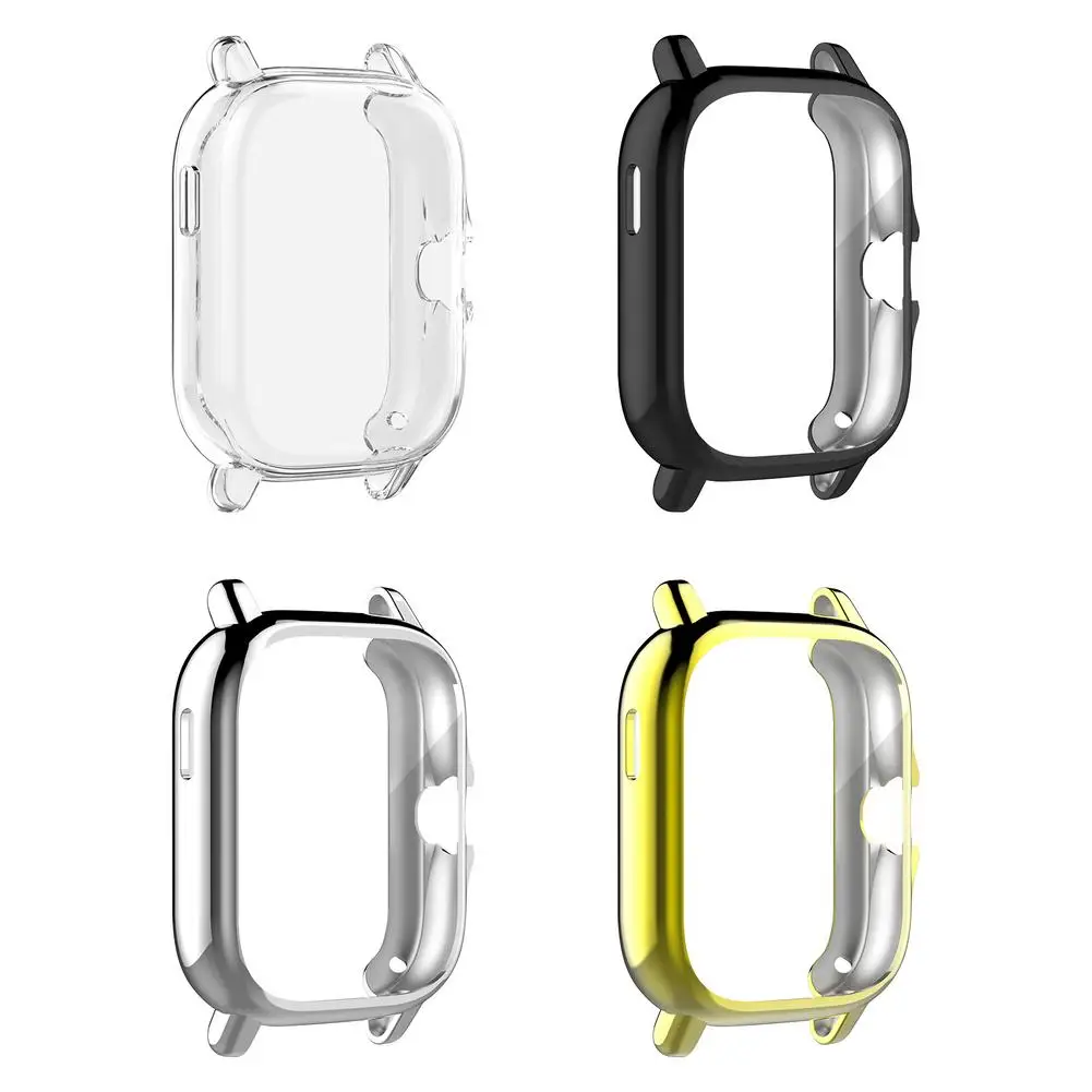 Funda protectora de cobertura completa para reloj inteligente Huami Amazfit GTS 2E, Protector de TPU SPlating, para Amazfit GTS 2