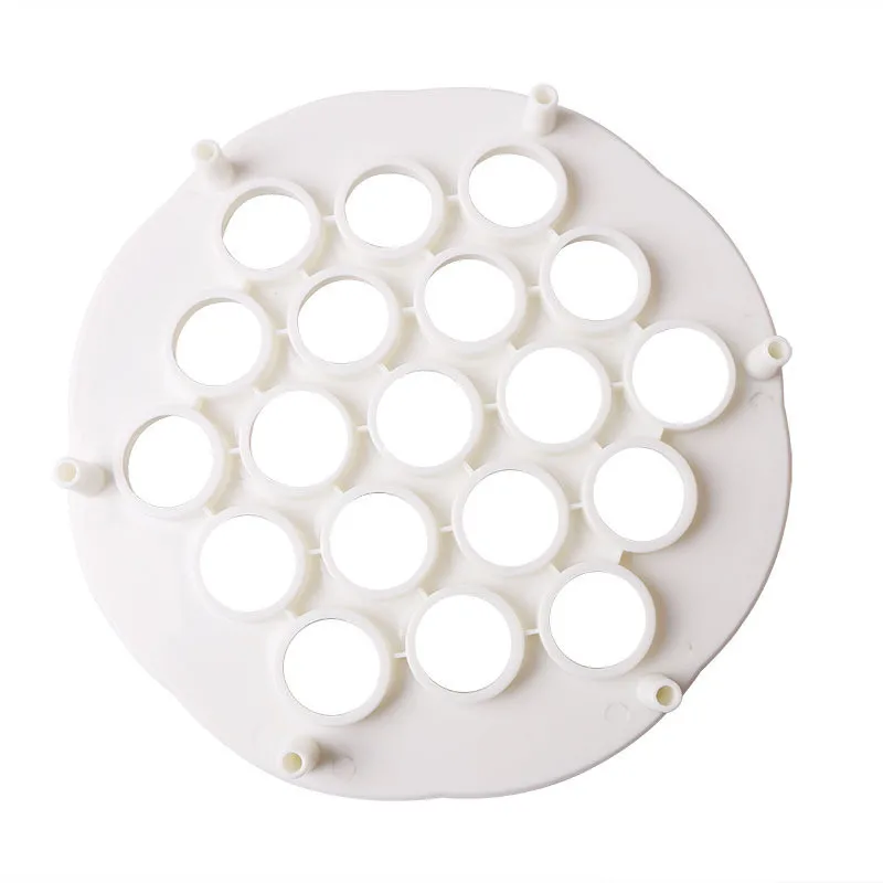 1 Pcs Dumpling Mold 19-Hole Dumpling Speeder Kitchen Artifact Creative Package Dumpling Device Dumpling Skin Plastic Mold