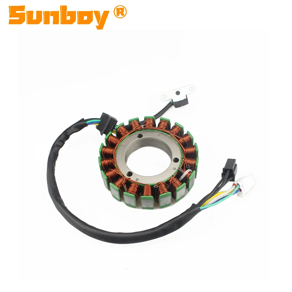 

32101-09F40 Motorcycle Magneto Stator Coil For Suzuki LTA500 Vinson 4WD 32101-09F30 For Arctic Cat 3430-058 TRV 500