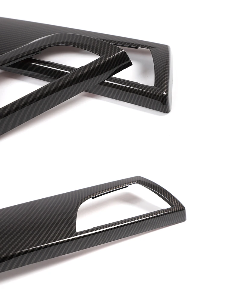 ABS Carbon Faser Auto Dashboard Seite Air Outlet Panel Trim Abdeckung Für BMW 1 2 Serie F20 F21 F22 f23 2012-2017 Innen Zubehör – Detail 7