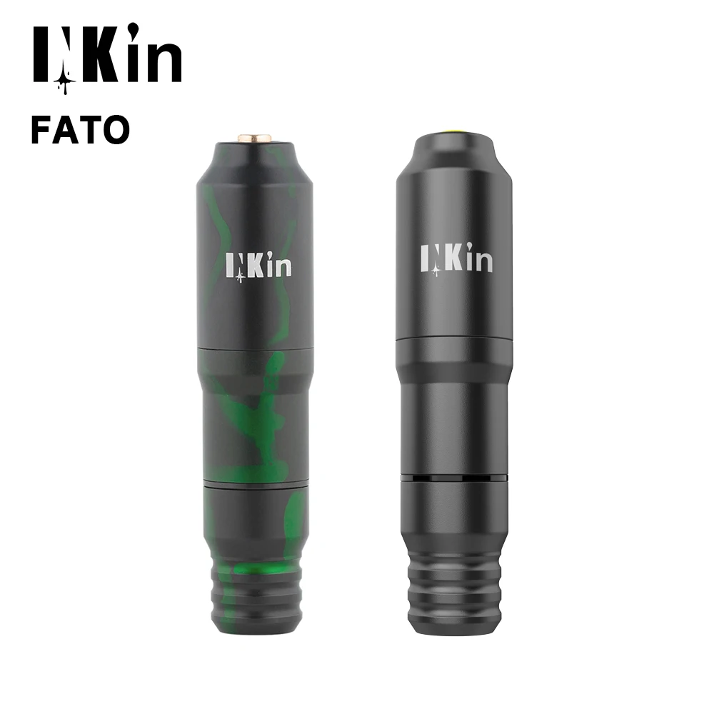 INKIN Fato Rotary Cartridge Tattoo Pen Machine Japan Coreless Motor for Tattoo & Permanent Makeup Black & Camo Color