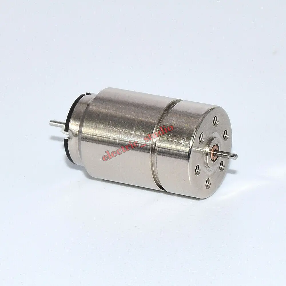 Micro 1524 15mm*24mm Coreless Motor 1mm Diameter Dual Shaft DC 6V-12V 10000RPM High Speed for HO Rail Train Toy Model