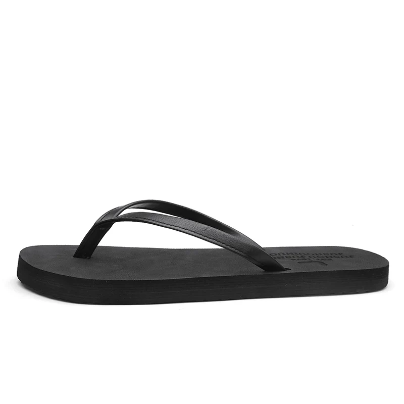 Summer Slippers Men Black And White Man Shoes Light Men Flip Flops Slippers Anti-Slip Breathable Sandals Men Hot Hotel Slipper