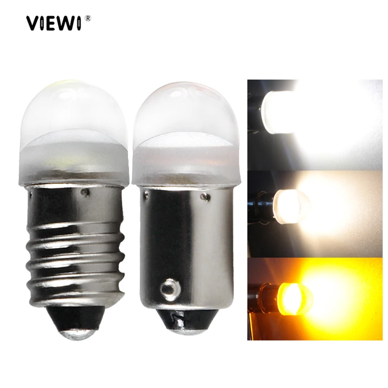 BA9S T4W E10 LED 6v 24v 12v Small Lamp Instrument Light Dc 6 12 24 Volt Car Turck Auto Indicator Warning Signal Bulb Car-styling