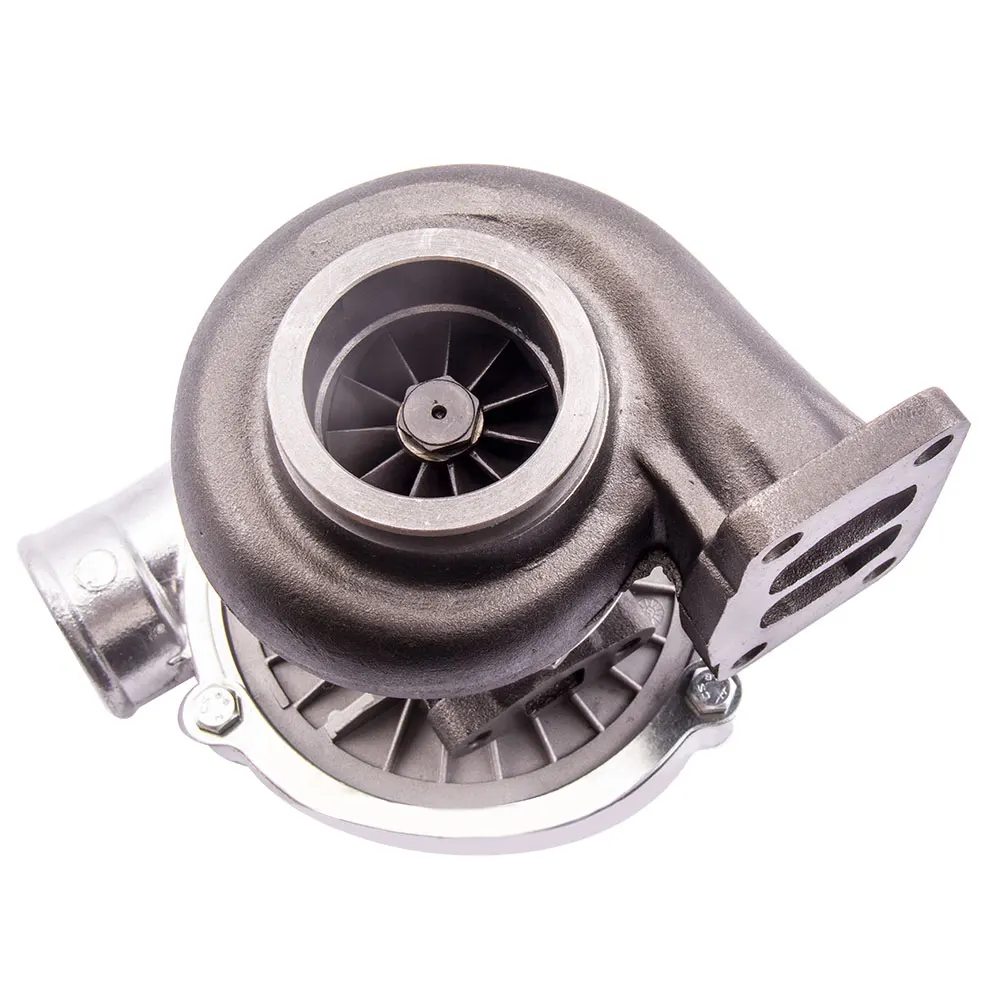 Turbo T70 .70 A/r T3 V Band Flange Universal Turbocharger Up To 500hp Floating Bearing Supercharger Turbine