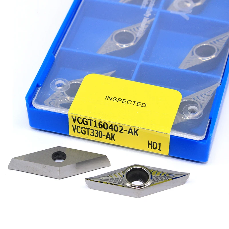 VCGT160402 VCGT160404 VCGT160408 AK H01 Aluminum Inserts Internal Turning Tool CNC Lathe Tools VCGT High Quality Aluminum Cutter