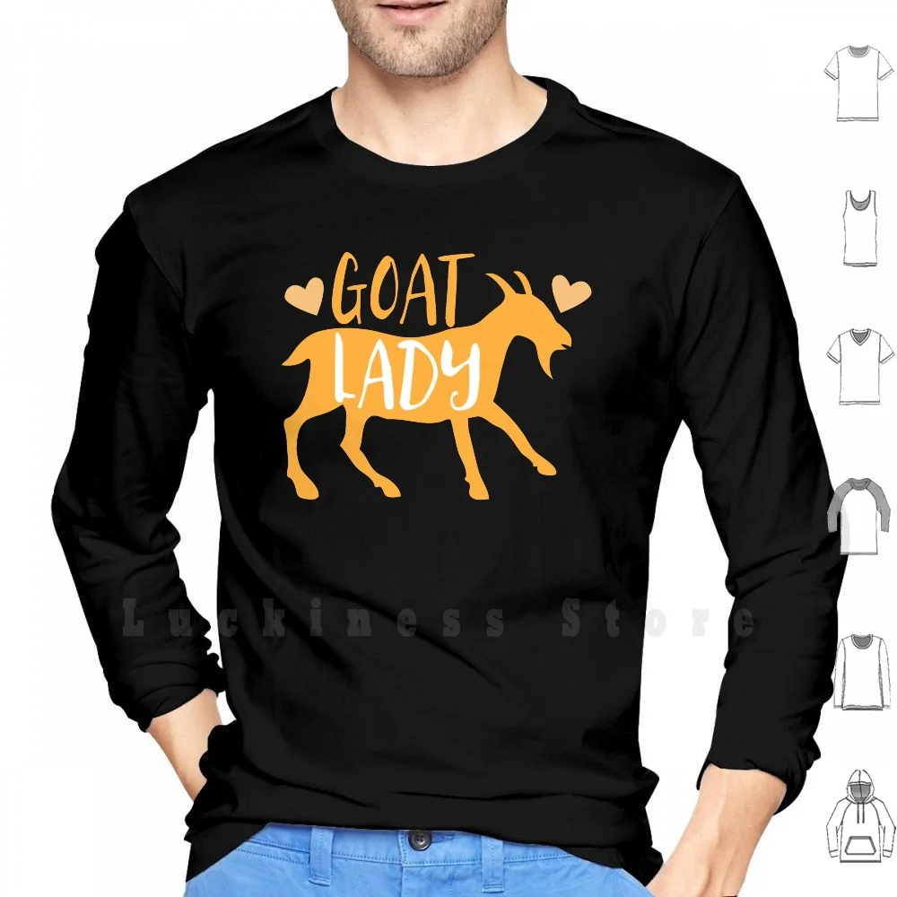 Goat Lady hoodies long sleeve Jazzydevil Jasmineberryart Jasmine Berry Art Mountain Animal Lover Crazy Goat Alpacas