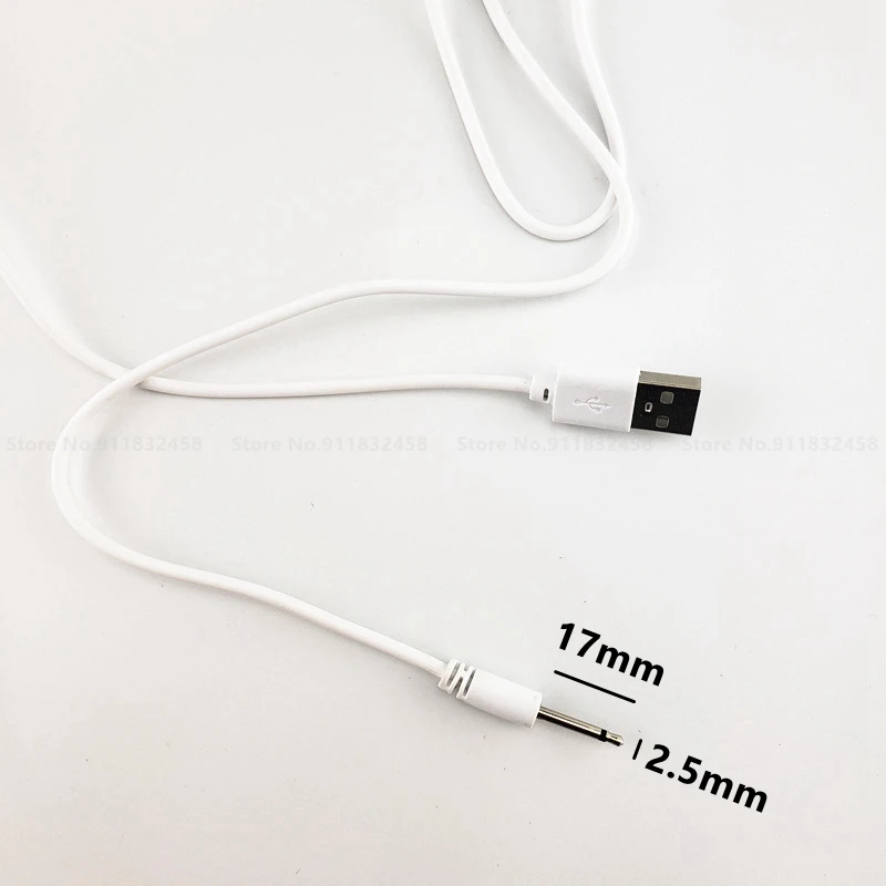 DC 2.5mm Cable for Vibrator USB Rechargeable Power Supply Charger Adult Sex Toys for Women Men Accessories Charging Cables