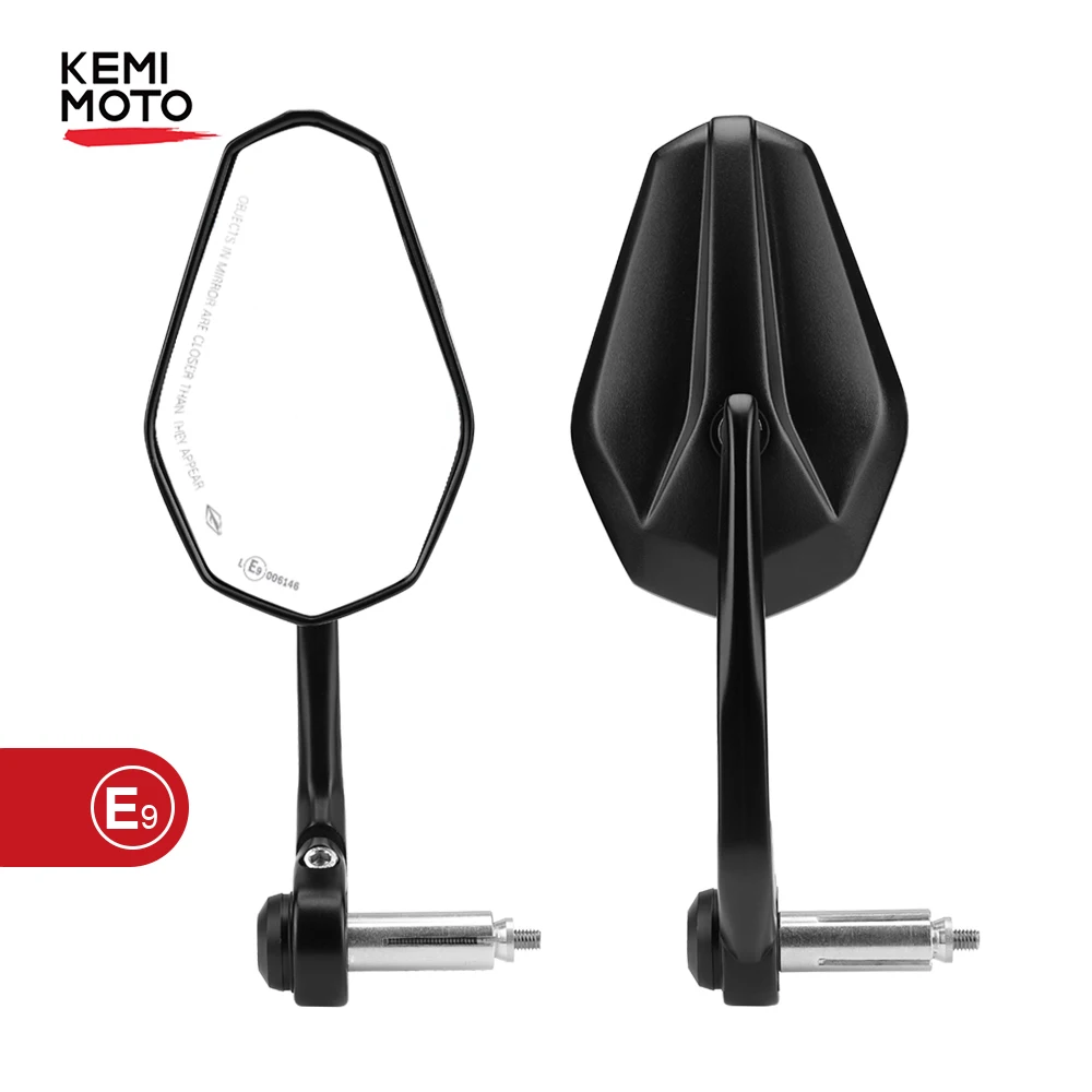 Motorcycle Bar End Mirror 7/8