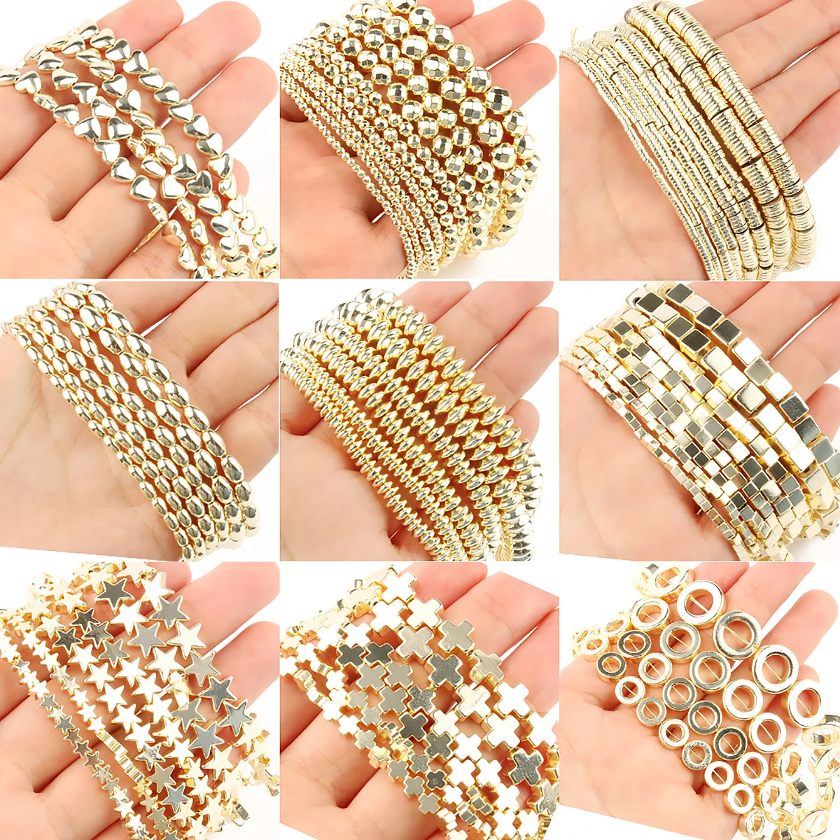 9K Gold Plated Hema… - image