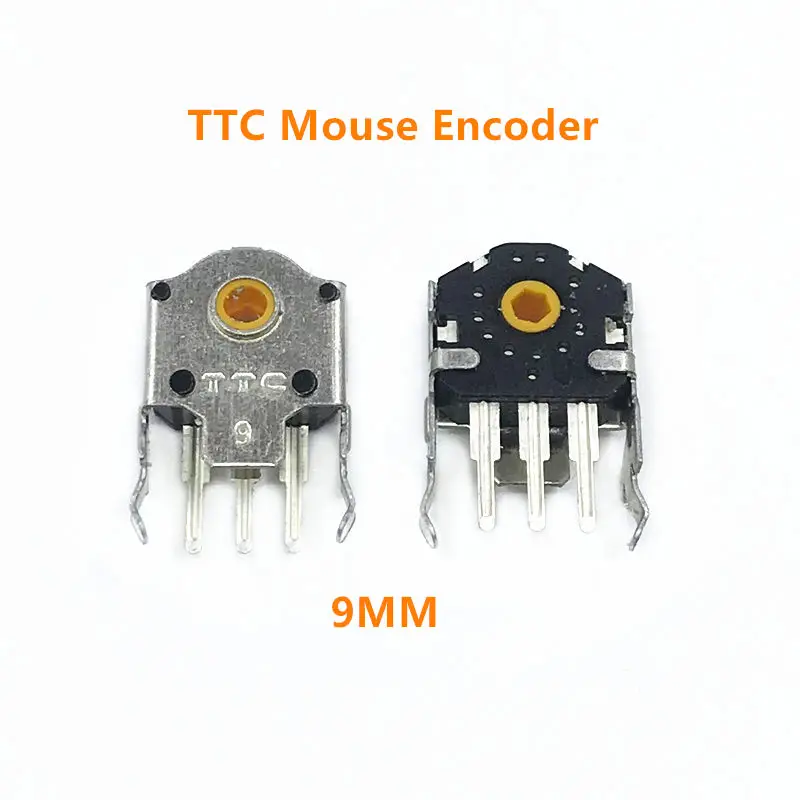 2 Stück Original TTC Maus Encoder Hochpräzise 7mm-14mm gelber Kern Lösen Sensei TEN RIVAL 300 310 g102 304 G703 Radproblem