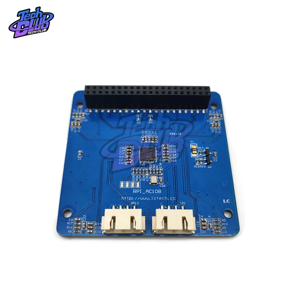 DC 5V 4 Mic Input o Decoder Module per Raspberry Pi Expansion Board microfono AC108 Smart Voice programma pratico