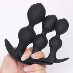 Silicone Anal Plug Sets Butt Plugs Anal Dildo Sex Toys For Men/Woman Beginner Erotic Intimate Adult Sex Plug Anus Trainner