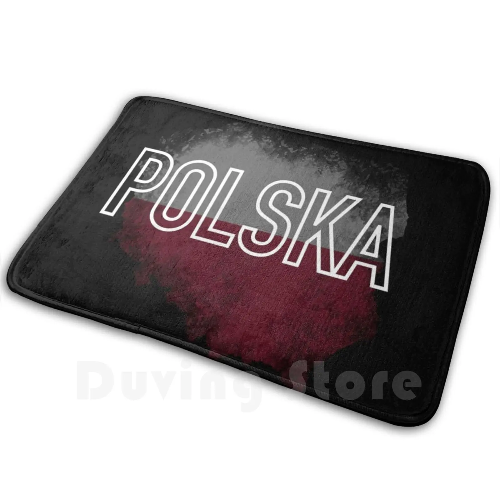 Polska Mat Rug Carpet Anti-Slip Floor Mats Bedroom Polska Polen Poland