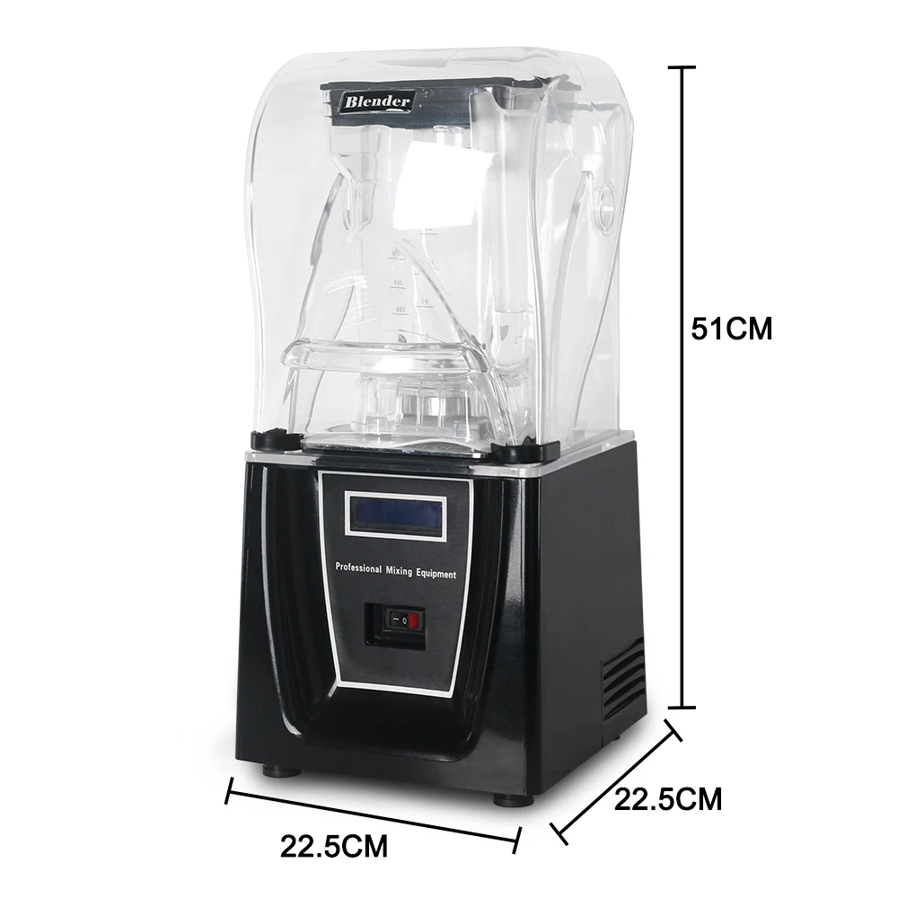 Itop商業1.5L bpa送料アイスブレンダープロのパワースムージーブレンダージューサーフードプロセッサー1より瓶カップ