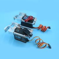 1Set Thrower+ES3005/SPT Servo Set 6KG-8KG Throwing Device Dispenser Drop Hook for DIY RC Fishing Boat/Drone/UAV/Airplane