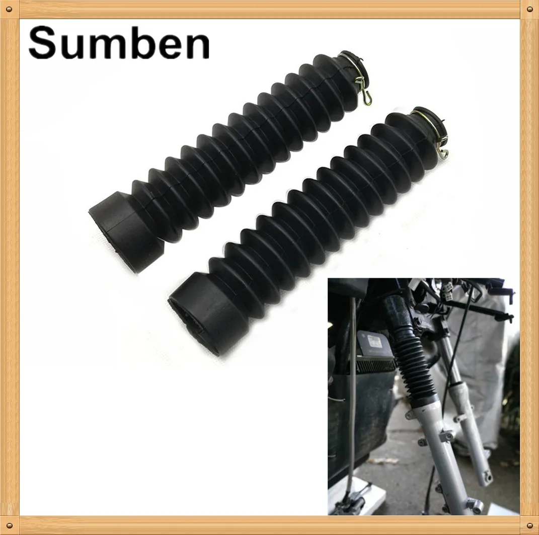 Motorcycle Front Fork Shock Absorber Dust Cover Rubber Dust Proof Sleeve for Suzuki 125cc GN125 GS125 EN125 EN150 GT125 QS150