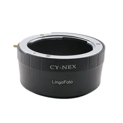 LingoFoto CY-NEX Mount Adapter Ring for Contax / Yashica CY series Lens to Sony E-Mount Camera