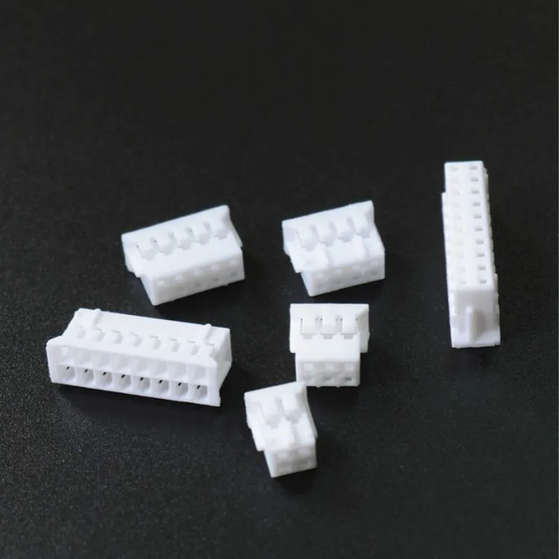 50Pcs/lot PHD 2.0mm Double Plug Connector 2.0mm Terminal Plastic Shell 2x3P 4P 5P 6P 7P 8P 10P Crimps Terminals