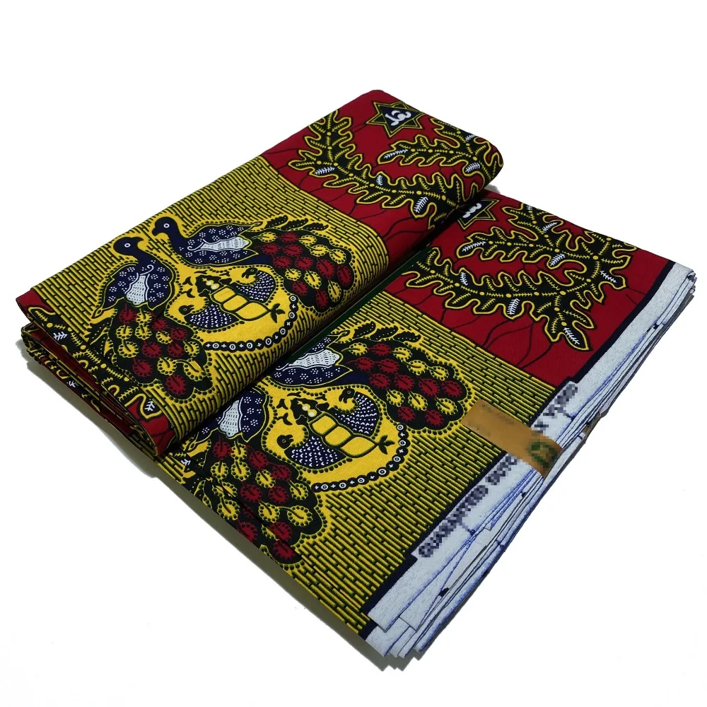 Holland Echte Wax Stof Hoge Kwaliteit 100% Katoen Afrika Nigeria Ghana Stijl Ankara Stof Afrikaanse Kleding Waxprint 6 Yards