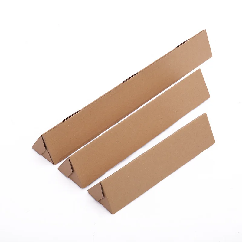 10Pcs Umbrella Paper Packaging Box Brown Kraft Gift Box Water Cup 3 Layers Corrugated Box Birthday Party Present Boxes 2 Sizes