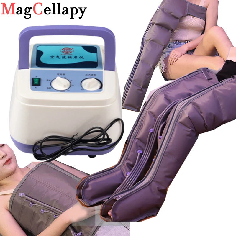 

Tall Man Air Compression Massager With 6 Air Chamber Extended version For Recovery and Blood Circulation Pump Wrap Set