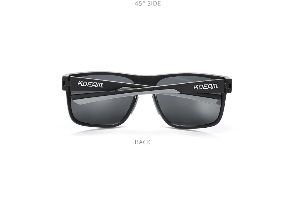 KDEAM Neue Polarisierte Sonnenbrille der Männer Platz Im Freien Photochrome Sonnenbrille Frauen Nicht-Slip Nase Pad Volle Zubehör Enthalten – Detail 28