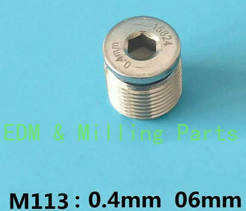 1PC EDM Wire M113 M108 Diamond Guide X053D628G51 X054D162G54 0.4mm 0.6mm 0.8mm For CNC Machine N/F/F1/G/H1/HA/SA/SB/SZ Service