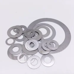 100Pcs Thickness 0.2mm Flat Washer Ultrathin gasket Thin Shim Washers Stainless Steel 304 M3 M4 M5 M6 M8 M10 M12 M14 M16 M18 M20