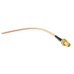 Nouvelle RP-SMA femelle Jack broche intérieure Pigtail câble RG316 15cm autre extrémité sans connecteur adaptateur en gros