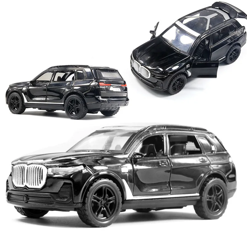 Alloy Metal Diecast Car Truck Model Toy Children Gift With Openable Doors