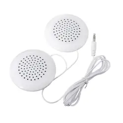 50% Hot Sales 3 5mm Universal Dual Speakers MP3 MP4 Mobile Phone Music Pillow Accessory