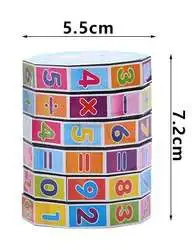 Hildren's Puzzle Cube Plus Minus Multiply And Divide The Number