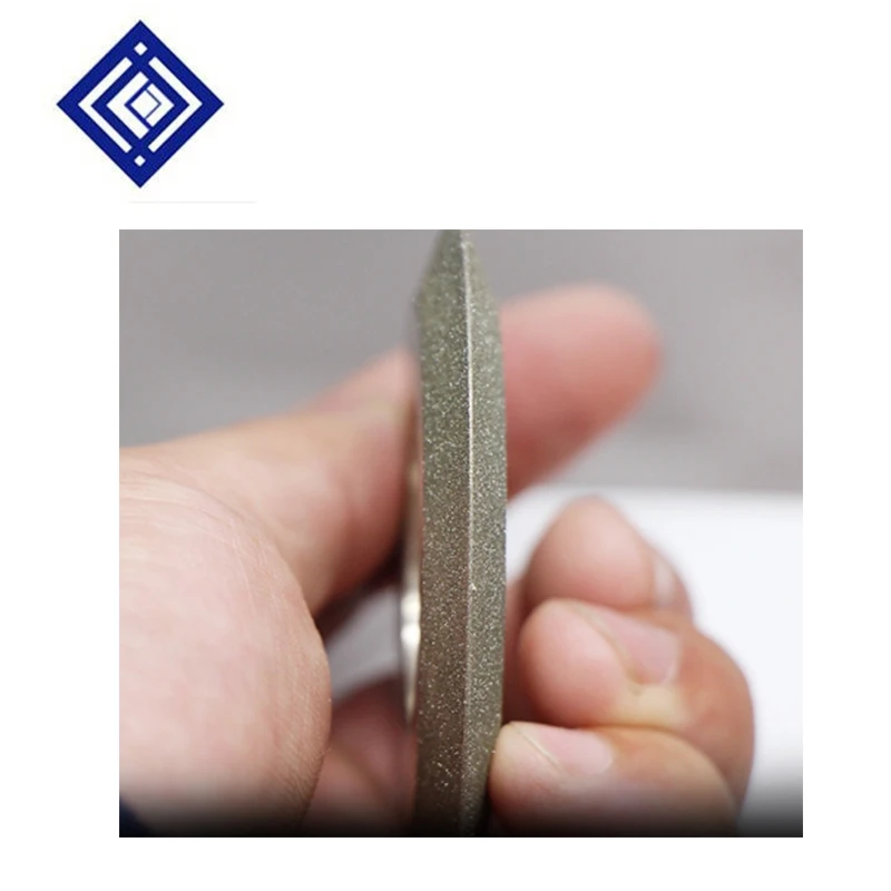 Diamond Grinding Wheel Double Bevel Edge Cemented Carbide  Cutter Head Tungsten Steel  Abrasion Wheel