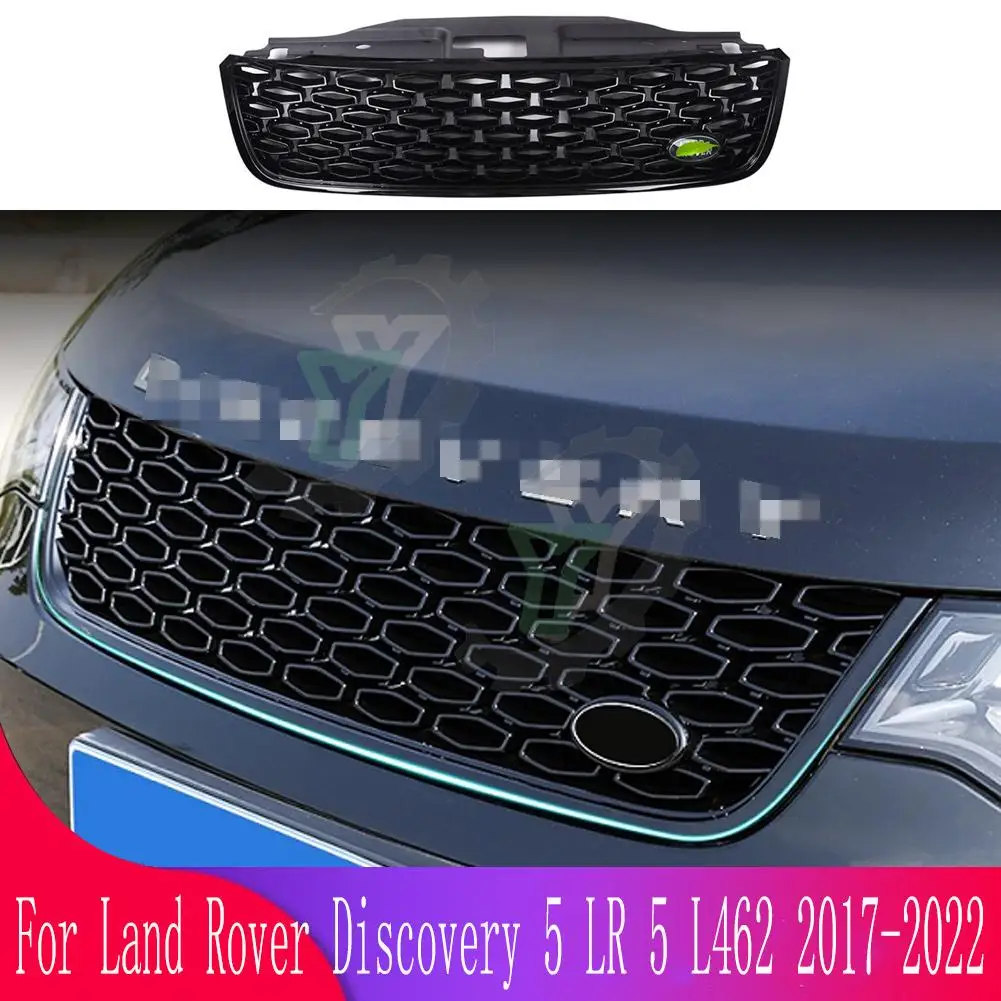 L 462/LR 5 Car Front Bumper Grille Centre Panel Upper Grill For Land Rover Discovery 5 LR5 L462 2017 2018 2019 2020 2021 2022