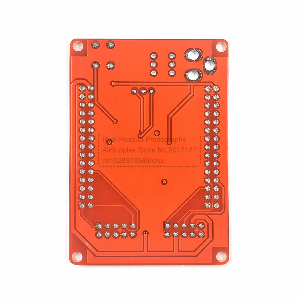 Imagem -03 - Placa Mínima do Pwb do Sistema da Placa dos Desenvolvimentos de Avr para o Pwb Atmega128 Desenvolva a Placa Vermelha Vazia por Atacado