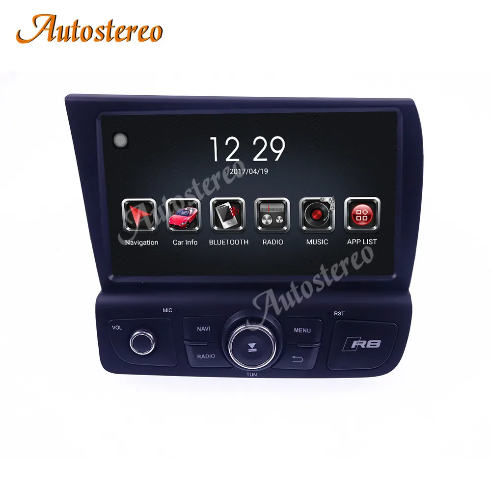 Android Big Boy Toy For Audi R8 Spyder Tony Stark Car GPS Navigation Auto Stereo Head Unit Multimedia Player Radio Tape Recorder