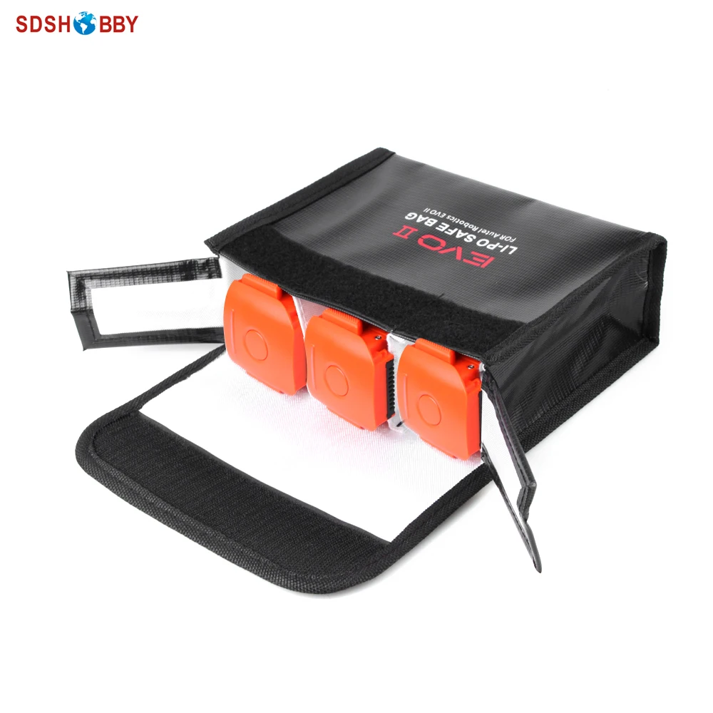 Sunnylife Explosion-proof Battery Safe Bag Protective LiPo Safe Bag for Autel Robotics EVO II Series Drone