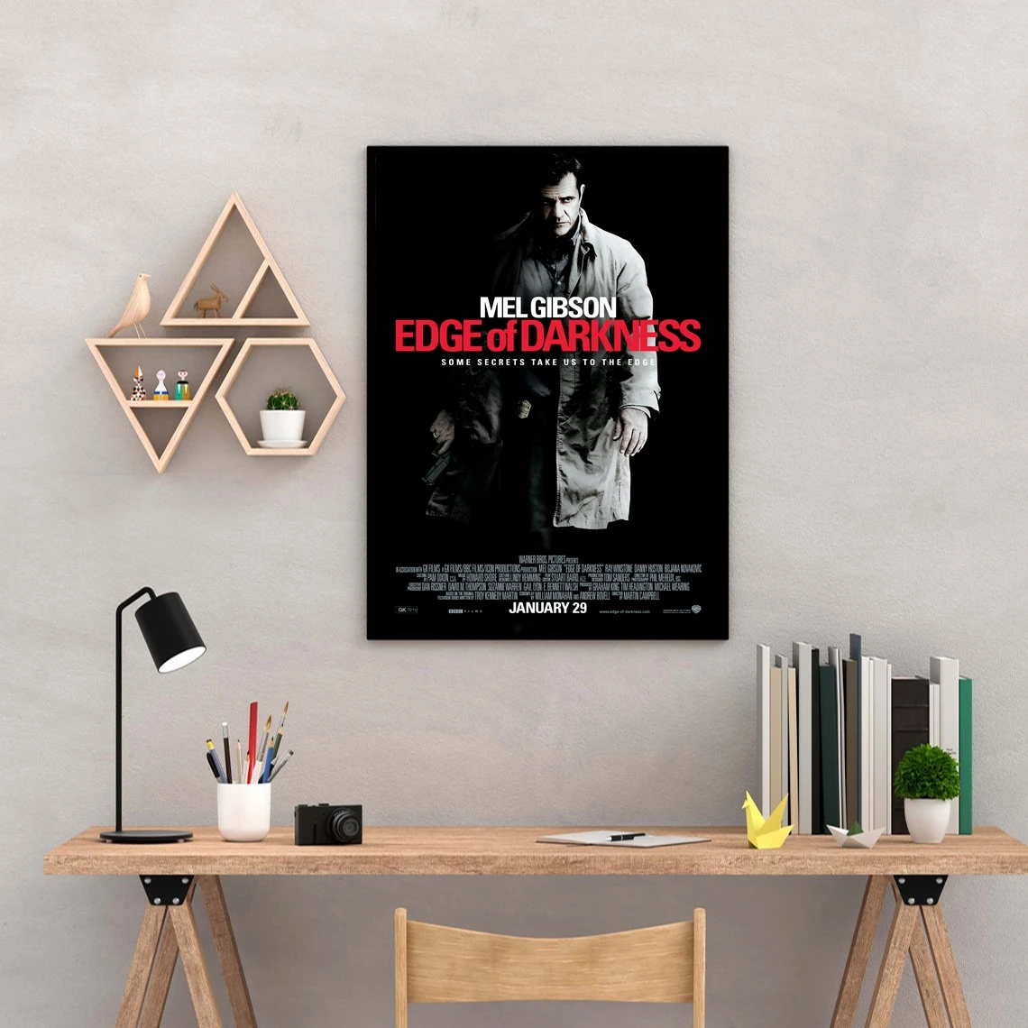 Edge Of Darkness Movie Poster Canvas Print Home Decoration Wall Painting ( No Frame )