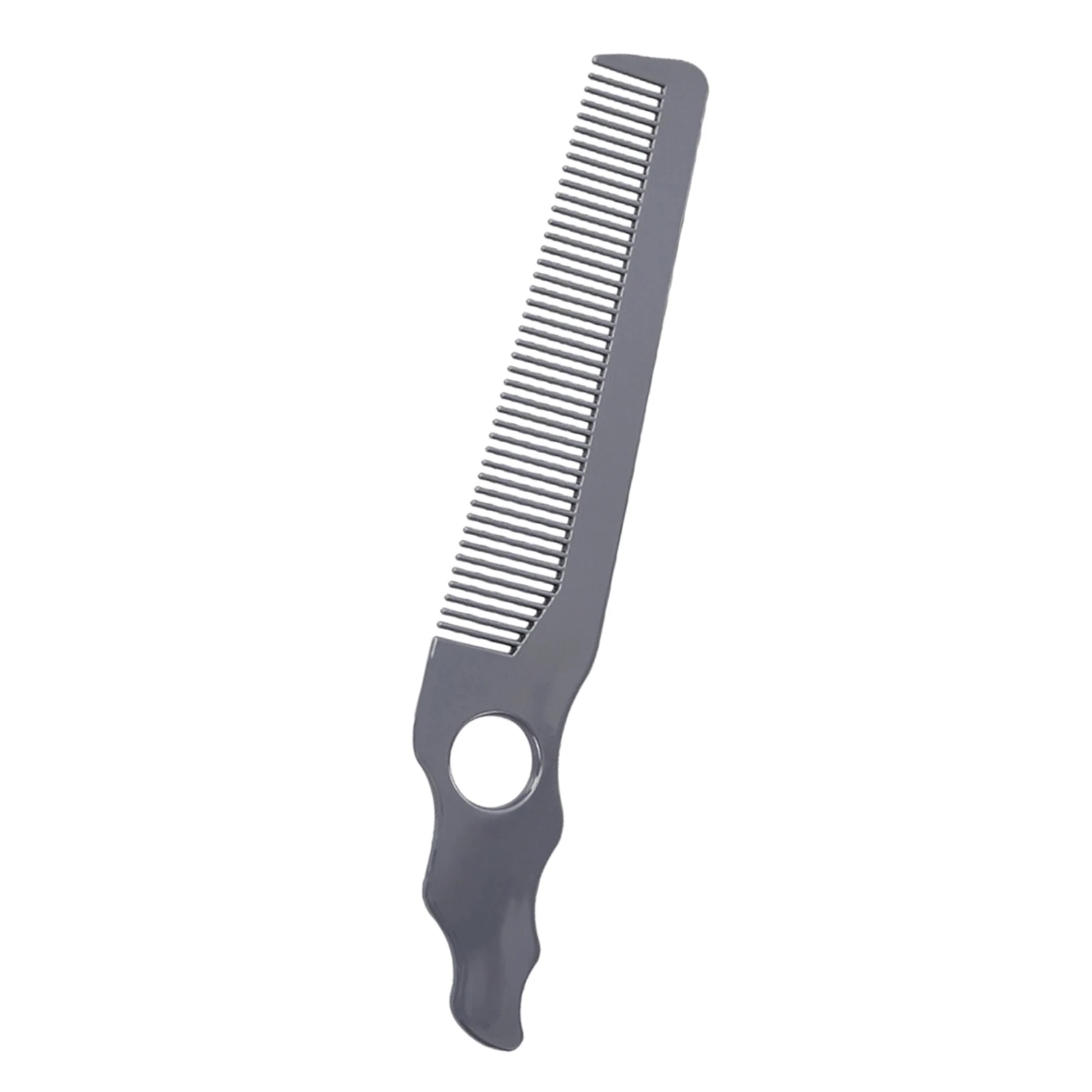 المهنية منحني الشعر تقطيع مشط تقسيم الشعر تصفيف الشعر الحلاق حلاقة أمشاط للنساء الرجال تصميم ثقب دائري