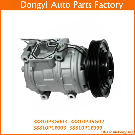 High quality A/C Compressor  For 38810P3G003  38810P45G02  38810P1E003  38810P1E999