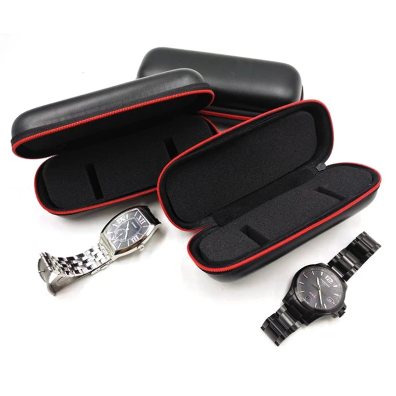 EVA Watch Cases Zippered Holder Waterproof Anti-Fall Packaging Box Watch Storage Box For Travel Q0KE