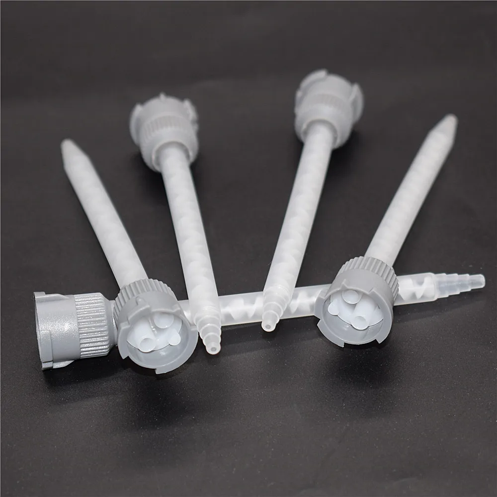 5pc Static Mixer Tube 1:1 AB Glue Epoxy Adhesive Mixing Nozzles 111mm Mixing Nozzle Tube Tool Set for Manual Glue Guns Dispenser